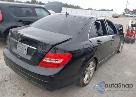 2013 Mercedes-Benz C 250 Sport from USA, damaged, VIN WDDGF4HB5DR245832